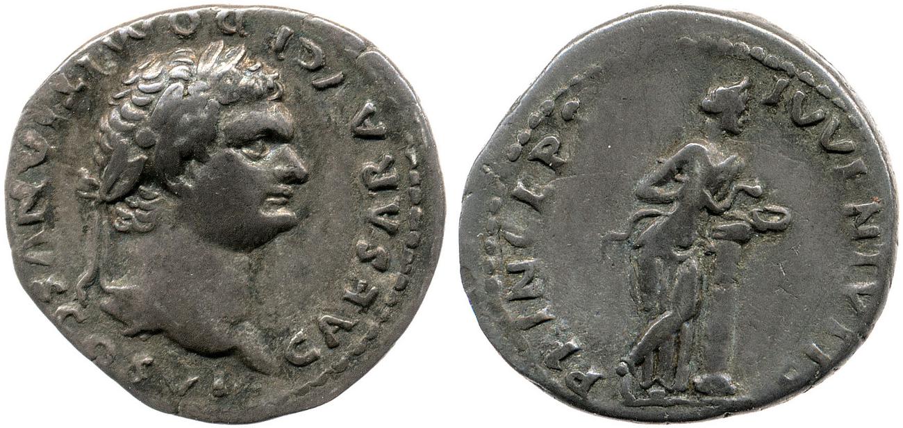 RIC II, Part 1 (second edition) Vespasian 1084, аверс, bm