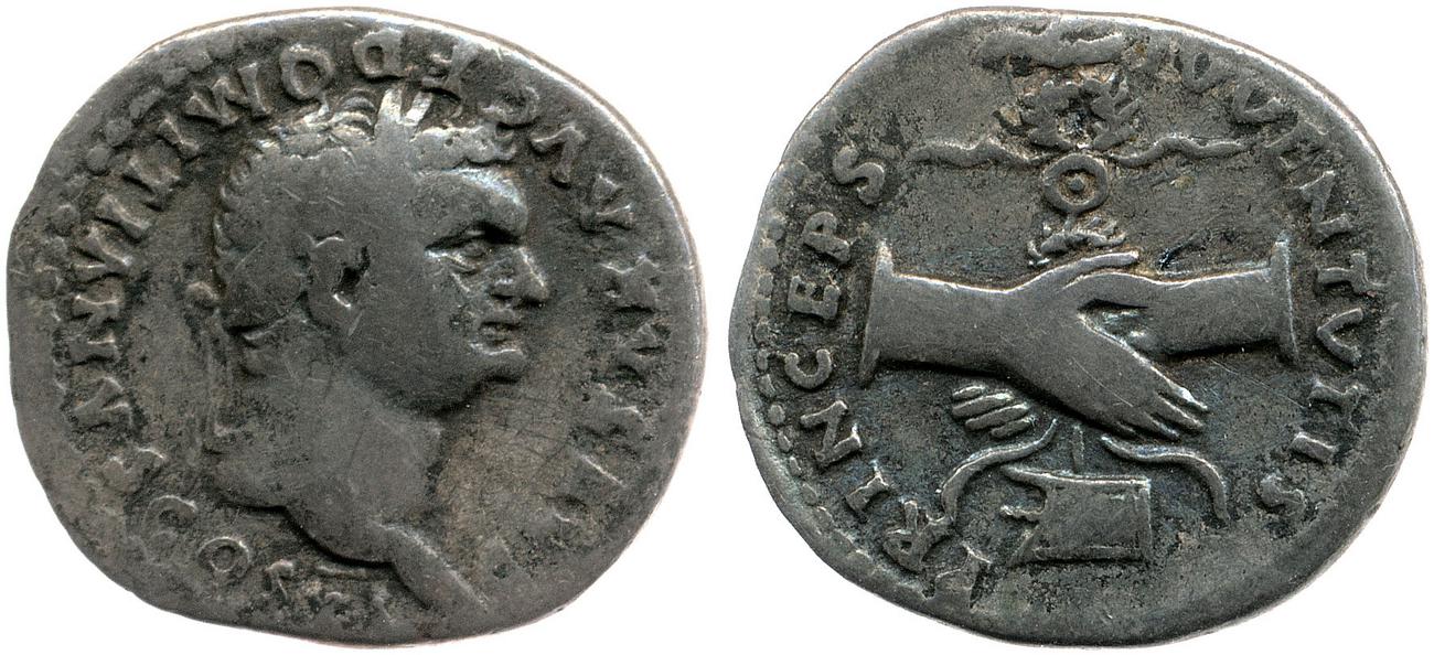 RIC II, Part 1 (second edition) Vespasian 1081, аверс, bm