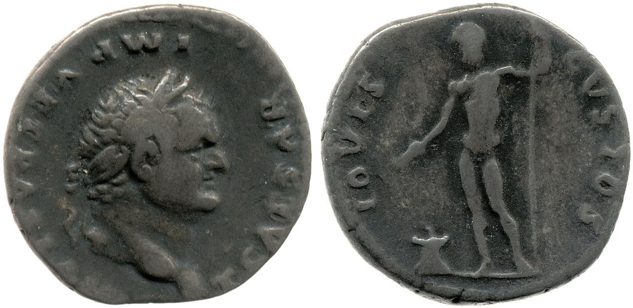 RIC II, Part 1 (second edition) Vespasian 874, аверс, bm
