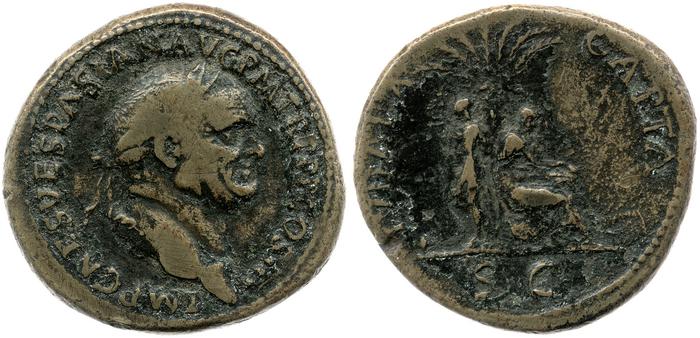реверс RIC II, Part 1 (second edition) Vespasian 163