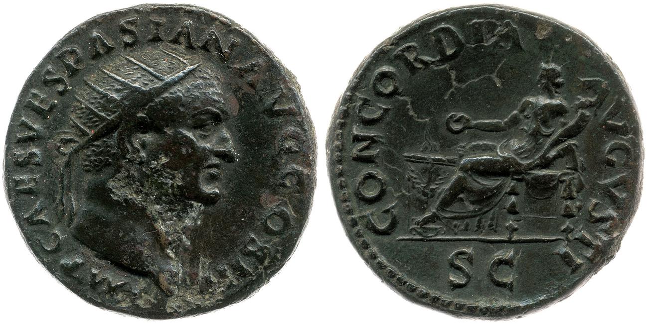 аверс RIC II, Part 1 (second edition) Vespasian 265