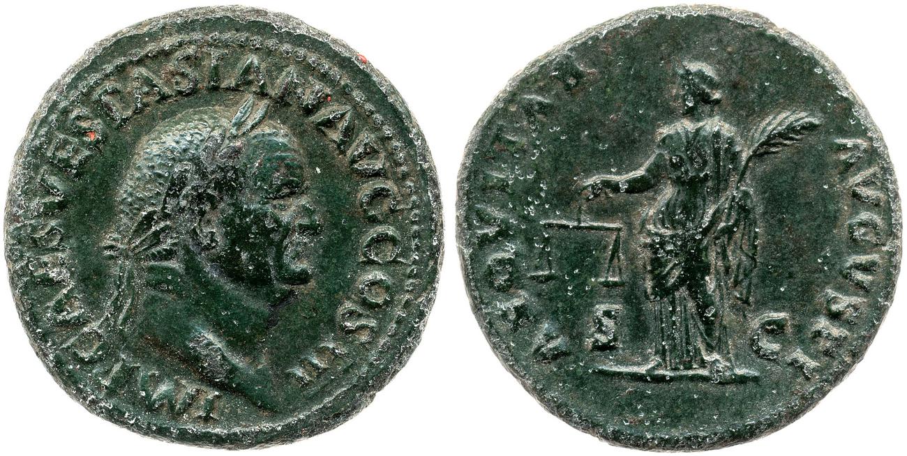 аверс RIC II, Part 1 (second edition) Vespasian 290
