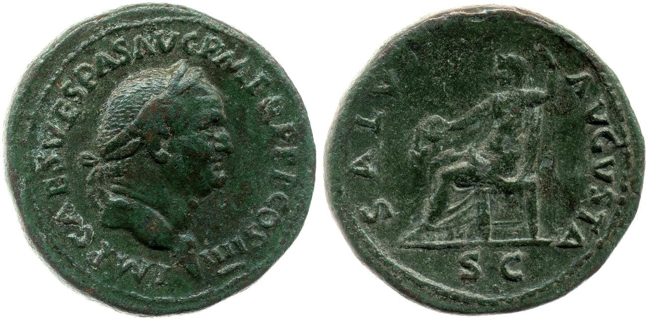 аверс RIC II, Part 1 (second edition) Vespasian 383