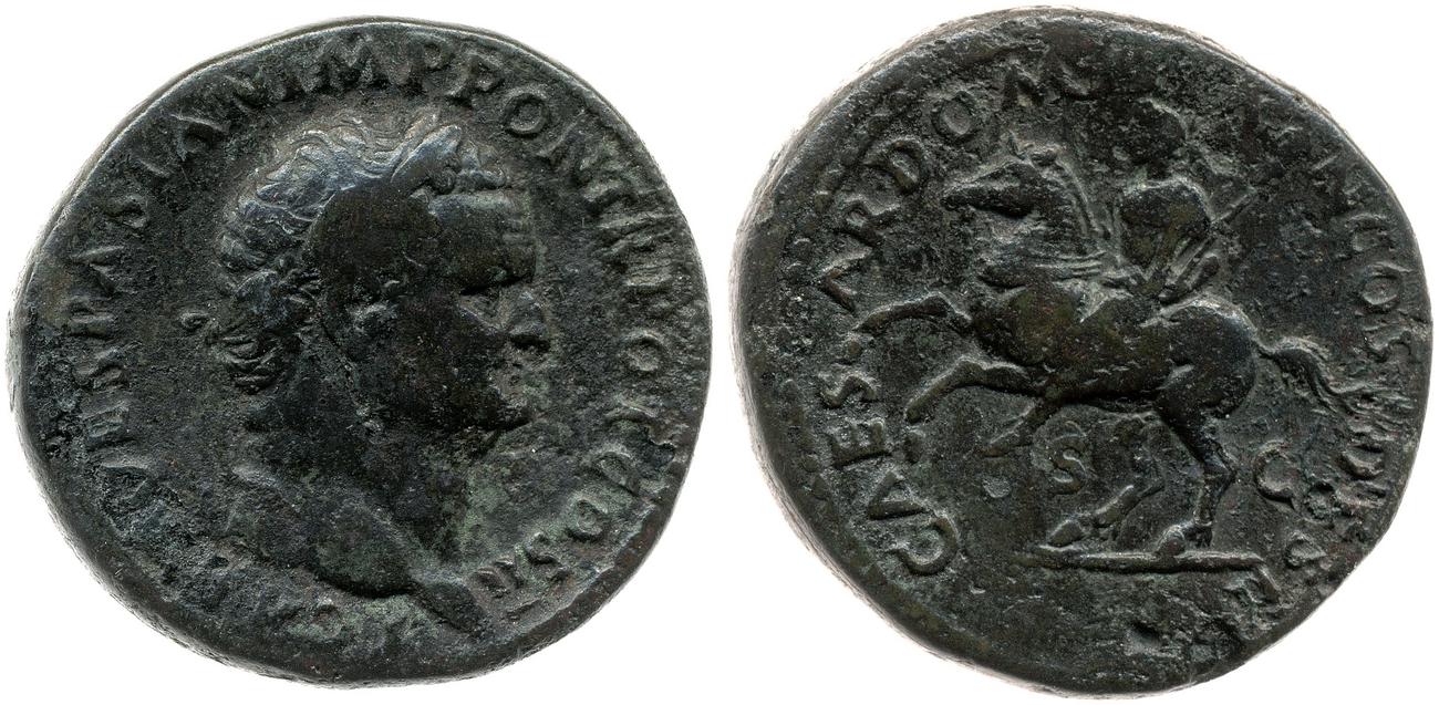 аверс RIC II, Part 1 (second edition) Vespasian 418