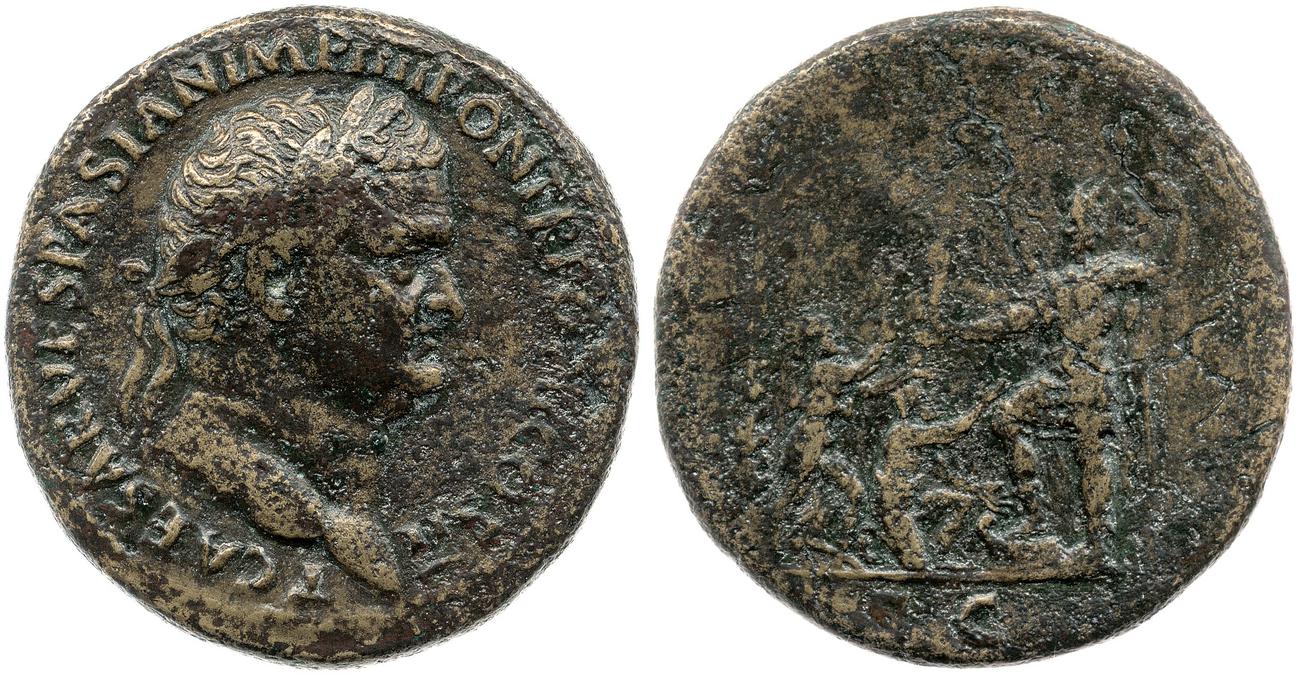 аверс RIC II, Part 1 (second edition) Vespasian 499