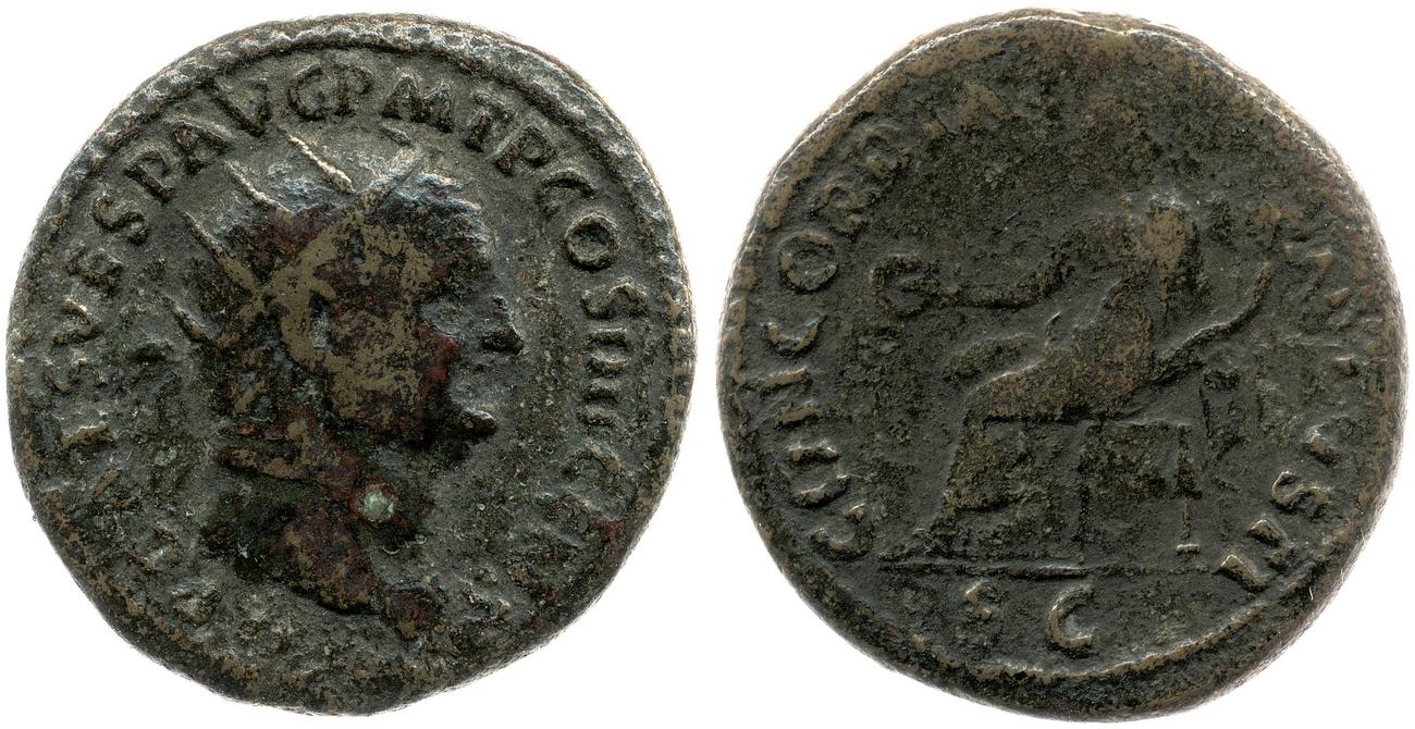 аверс RIC II, Part 1 (second edition) Vespasian 579