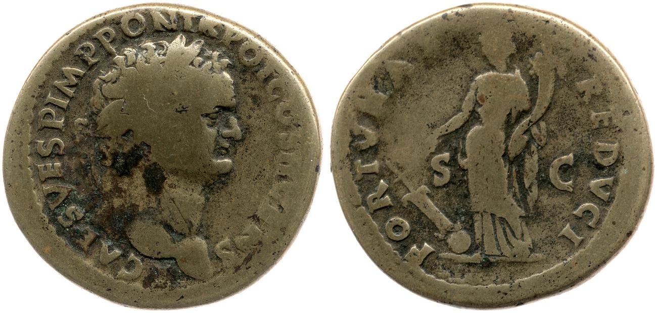 аверс RIC II, Part 1 (second edition) Vespasian 606