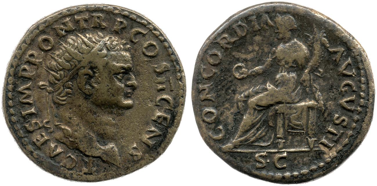 RIC II, Part 1 (second edition) Vespasian 613, аверс, bm