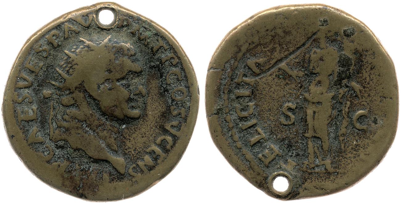 RIC II, Part 1 (second edition) Vespasian 715, аверс, bm