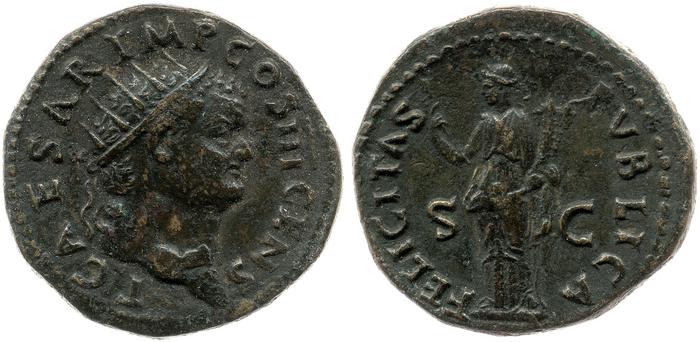реверс RIC II, Part 1 (second edition) Vespasian 742