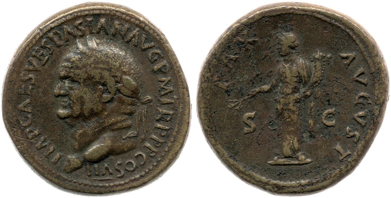 аверс RIC II, Part 1 (second edition) Vespasian 881