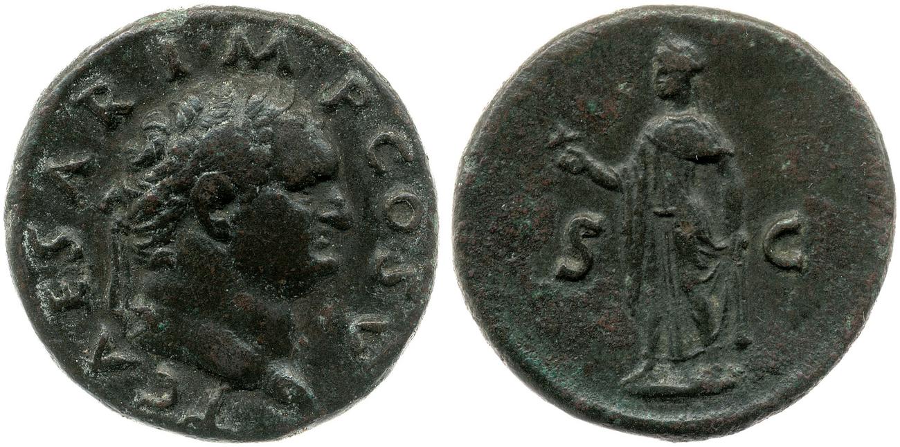 аверс RIC II, Part 1 (second edition) Vespasian 914
