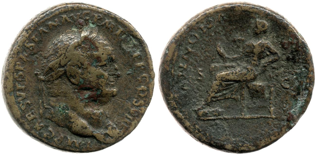 аверс RIC II, Part 1 (second edition) Vespasian 990