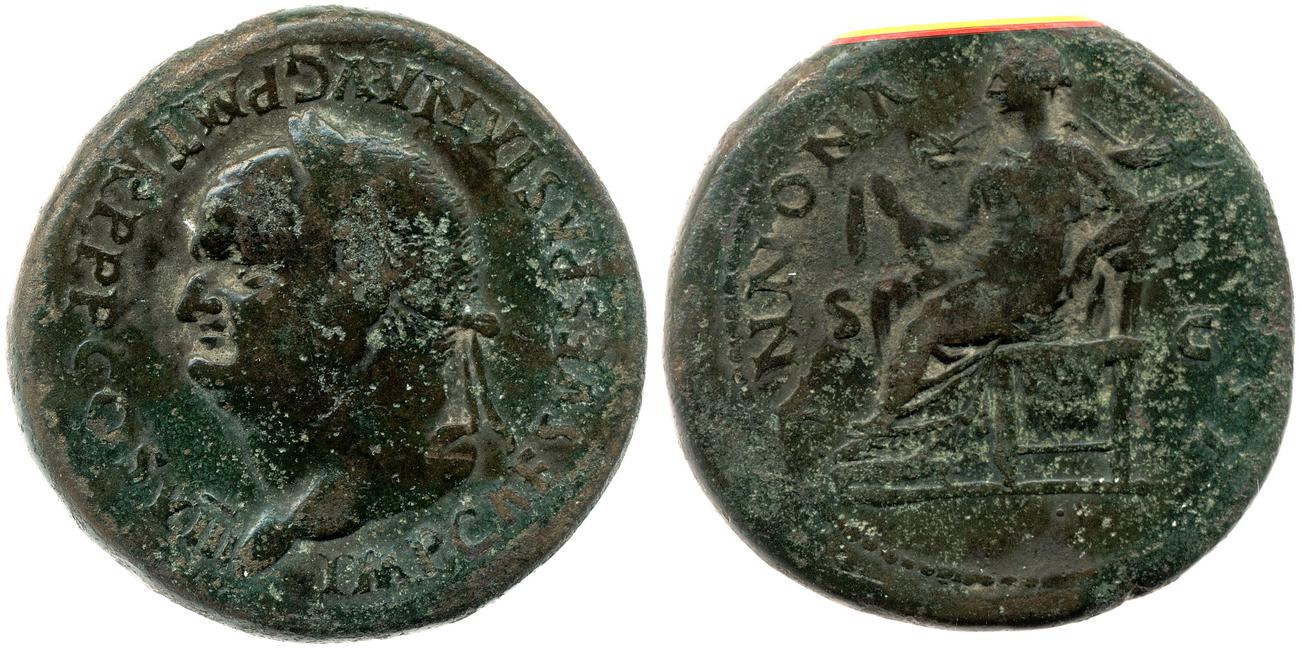 аверс RIC II, Part 1 (second edition) Vespasian 988