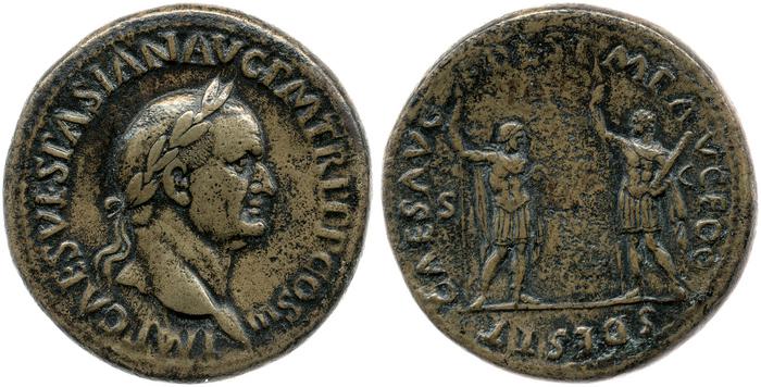 реверс RIC II, Part 1 (second edition) Vespasian 143