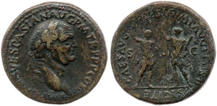реверс RIC II, Part 1 (second edition) Vespasian 151
