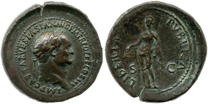 реверс RIC II, Part 1 (second edition) Vespasian 137
