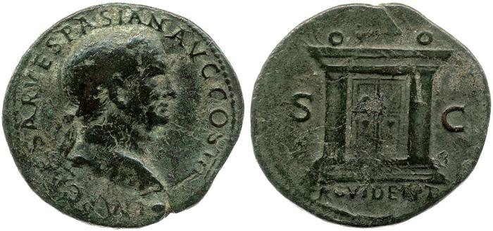 реверс RIC II, Part 1 (second edition) Vespasian 1167