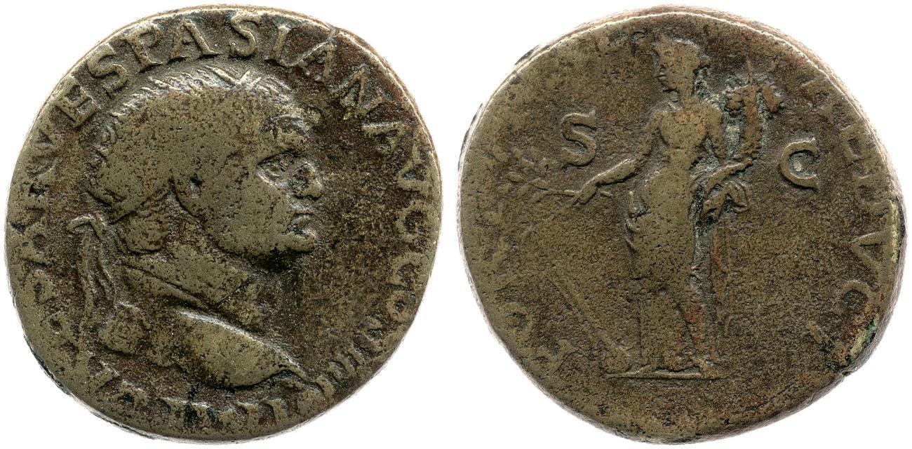 аверс RIC II, Part 1 (second edition) Vespasian 1187