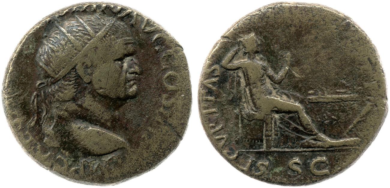 аверс RIC II, Part 1 (second edition) Vespasian 1197
