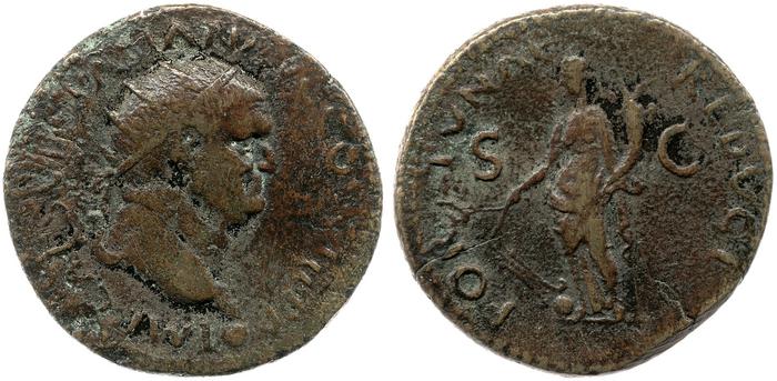 RIC II, Part 1 (second edition) Vespasian 1217, реверс, bm