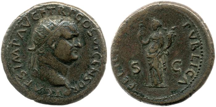 реверс RIC II, Part 1 (second edition) Vespasian 1253