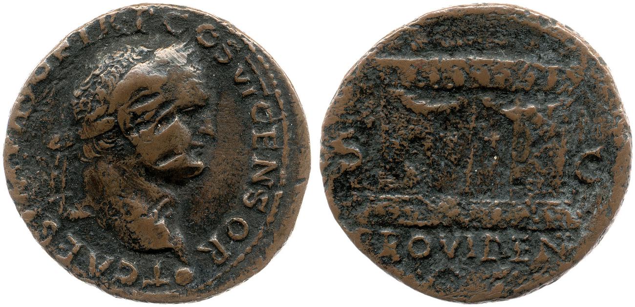 RIC II, Part 1 (second edition) Vespasian 1271, аверс, bm
