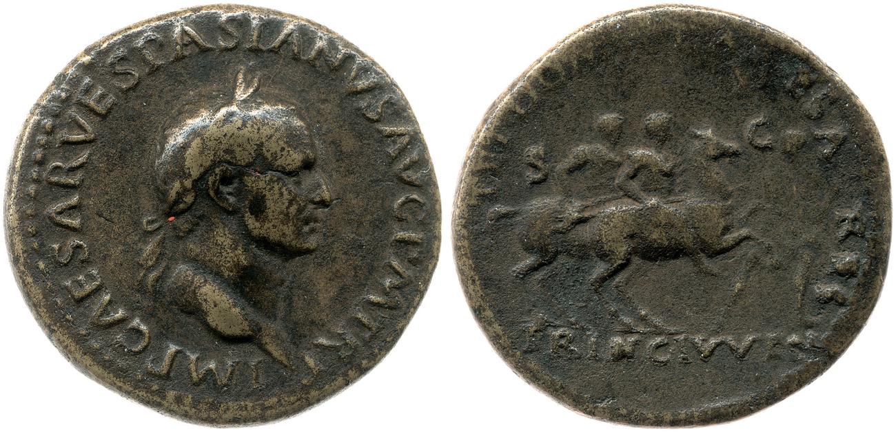 аверс RIC II, Part 1 (second edition) Vespasian 54
