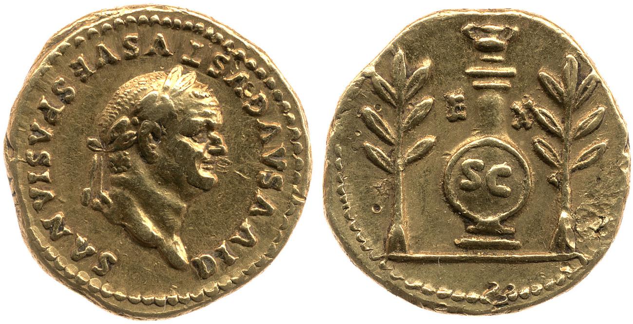 RIC II, Part 1 (second edition) Titus 358, аверс, bm