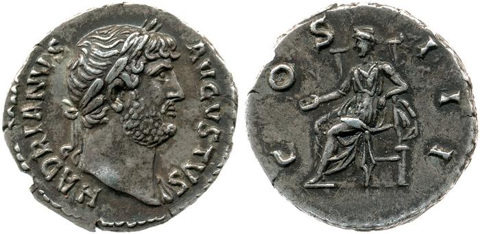 RIC II, Part 3 (second edition) Hadrian 716, реверс, bm