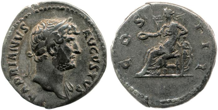 RIC II, Part 3 (second edition) Hadrian 716, реверс, bm
