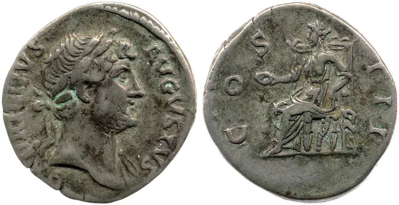 RIC II, Part 3 (second edition) Hadrian 716, аверс, bm