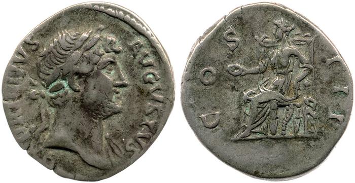 RIC II, Part 3 (second edition) Hadrian 716, реверс, bm