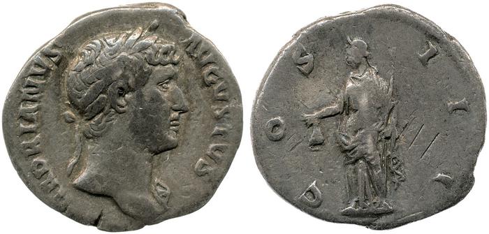 RIC II, Part 3 (second edition) Hadrian 720, реверс, bm