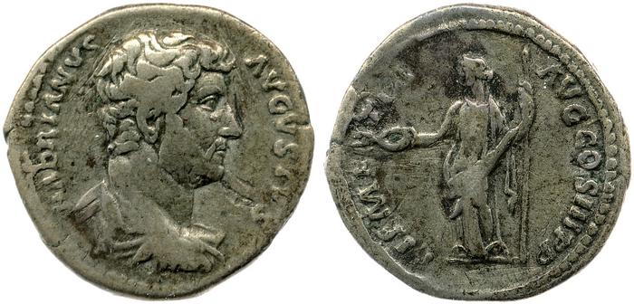 реверс RIC II, Part 3 (second edition) Hadrian 1071