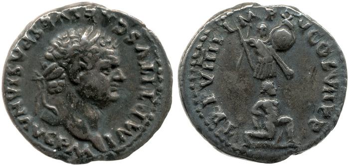 RIC II, Part 1 (second edition) Titus 49, реверс, bm