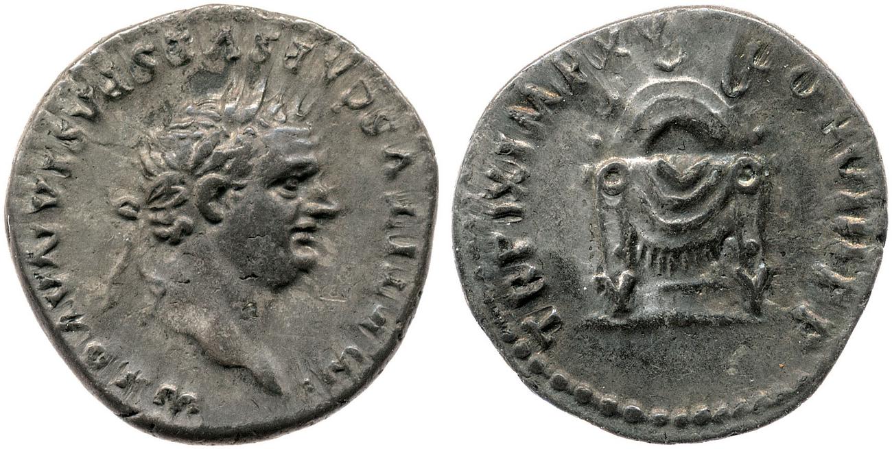 RIC II, Part 1 (second edition) Titus 122, аверс, bm