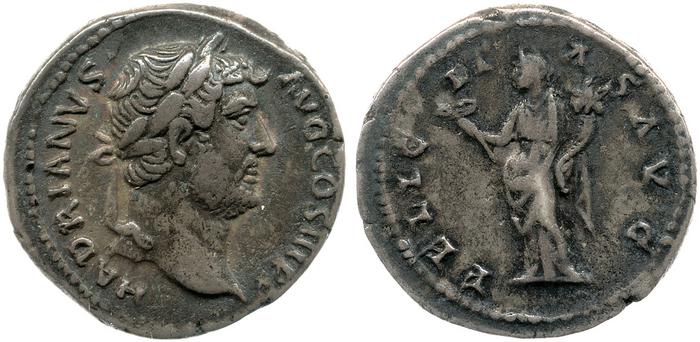 реверс RIC II, Part 3 (second edition) Hadrian 2008