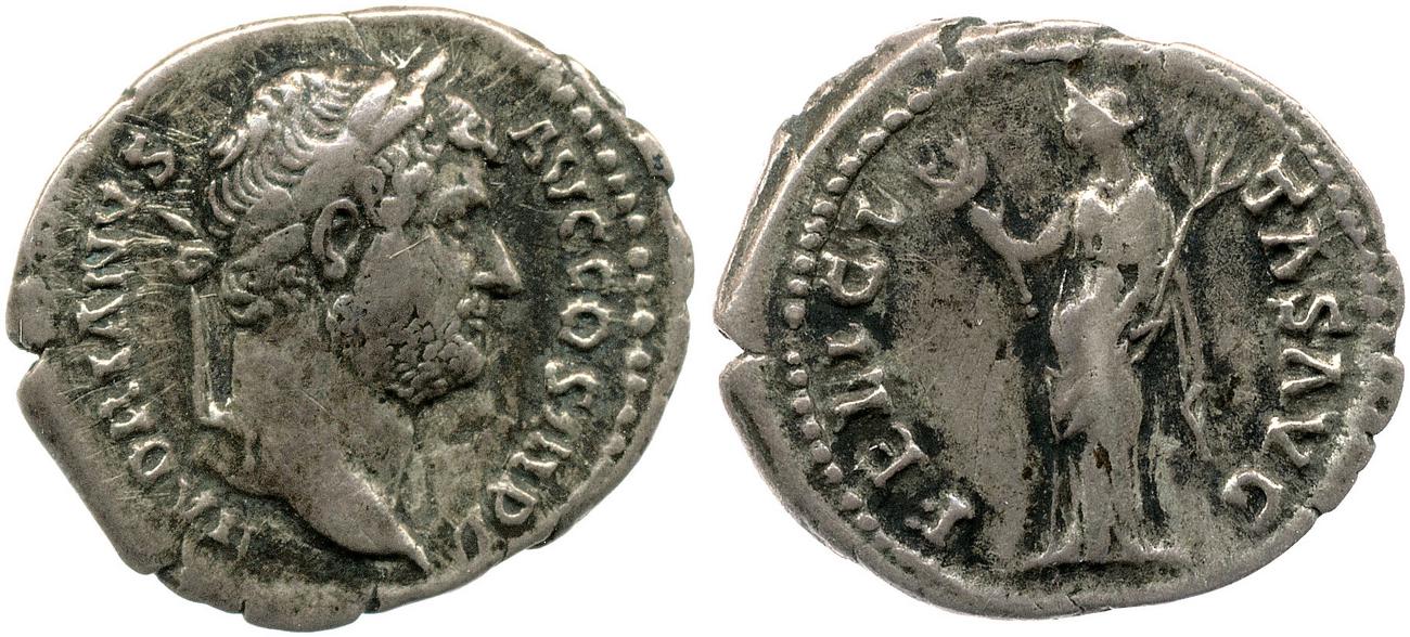 RIC II, Part 3 (second edition) Hadrian 2038, аверс, bm