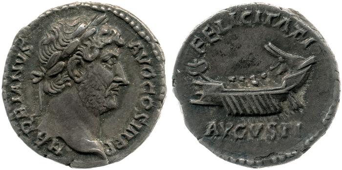 реверс RIC II, Part 3 (second edition) Hadrian 1400
