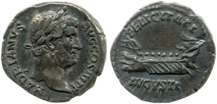 RIC II, Part 3 (second edition) Hadrian 1400, реверс, bm