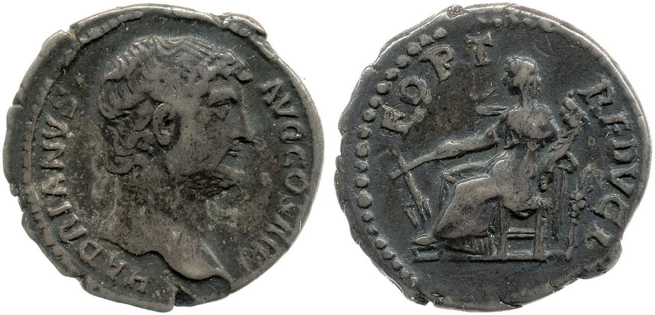 аверс RIC II, Part 3 (second edition) Hadrian 2015