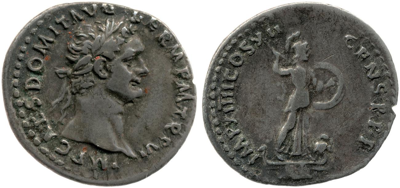 аверс RIC II, Part 1 (second edition) Domitian 456