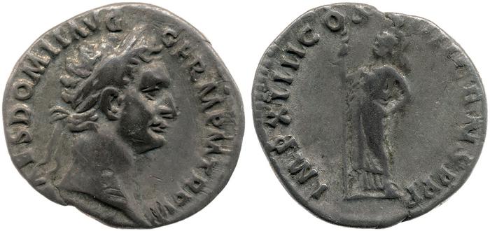 RIC II, Part 1 (second edition) Domitian 584, реверс, bm