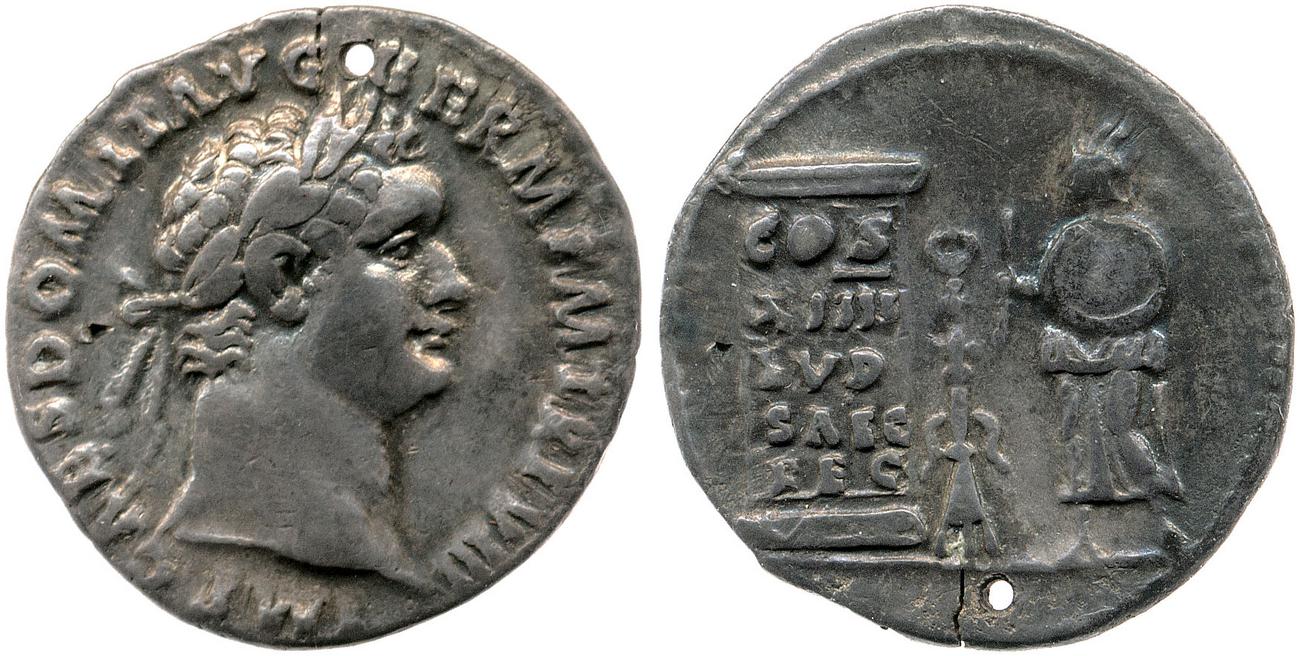 аверс RIC II, Part 1 (second edition) Domitian 601