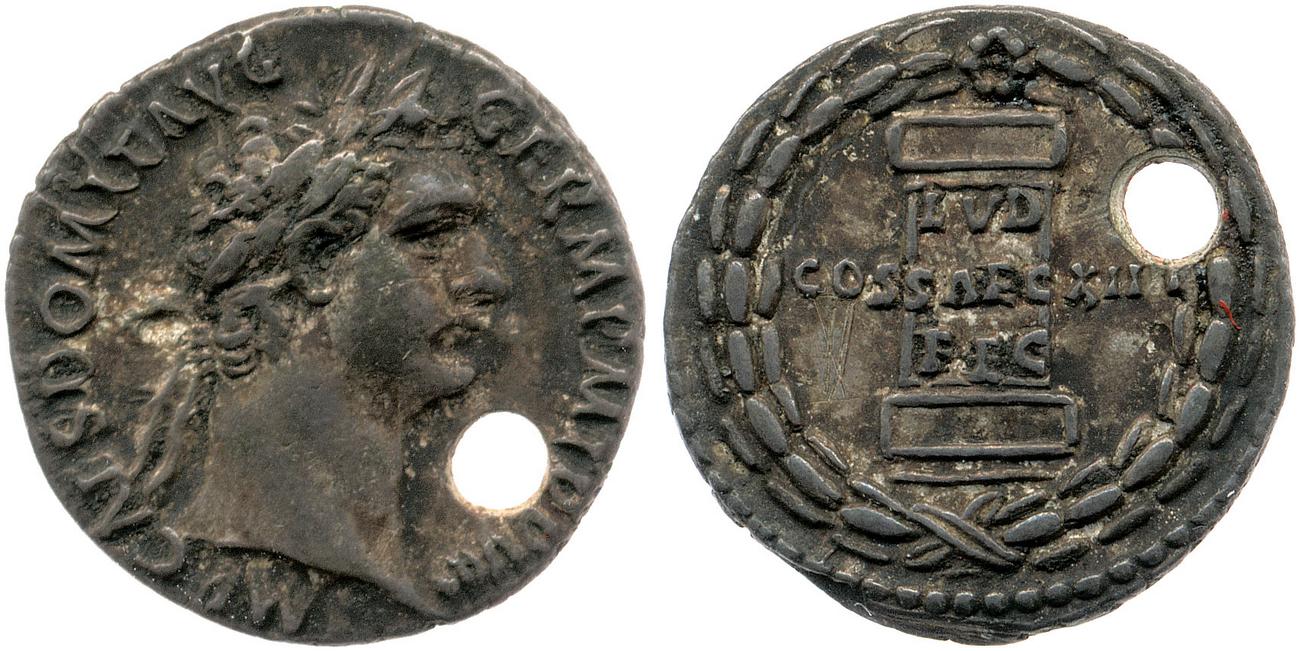 RIC II, Part 1 (second edition) Domitian 604, аверс, bm