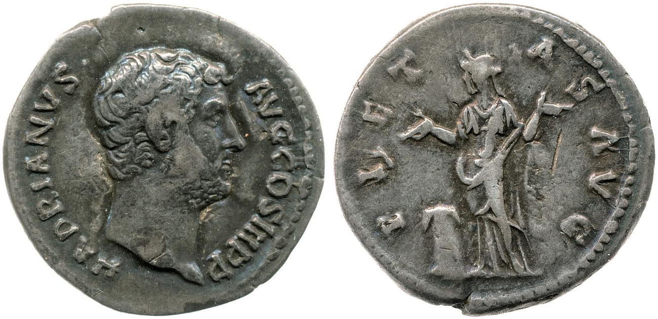 RIC II, Part 3 (second edition) Hadrian 2023, аверс, bm