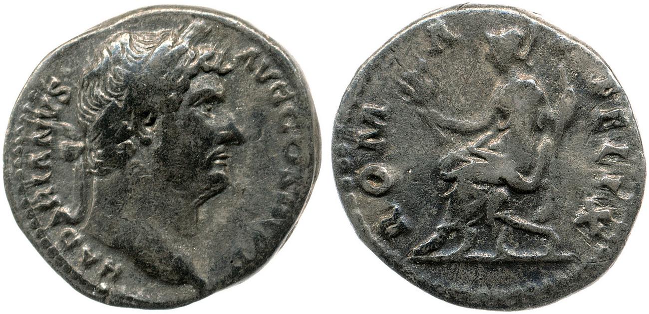 RIC II, Part 3 (second edition) Hadrian 1416, аверс, bm