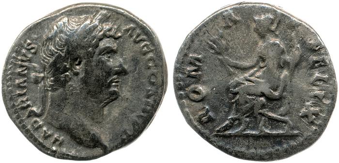 RIC II, Part 3 (second edition) Hadrian 1416, реверс, bm