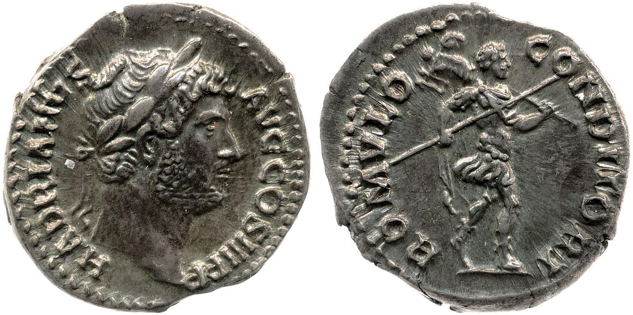 аверс RIC II, Part 3 (second edition) Hadrian 1424